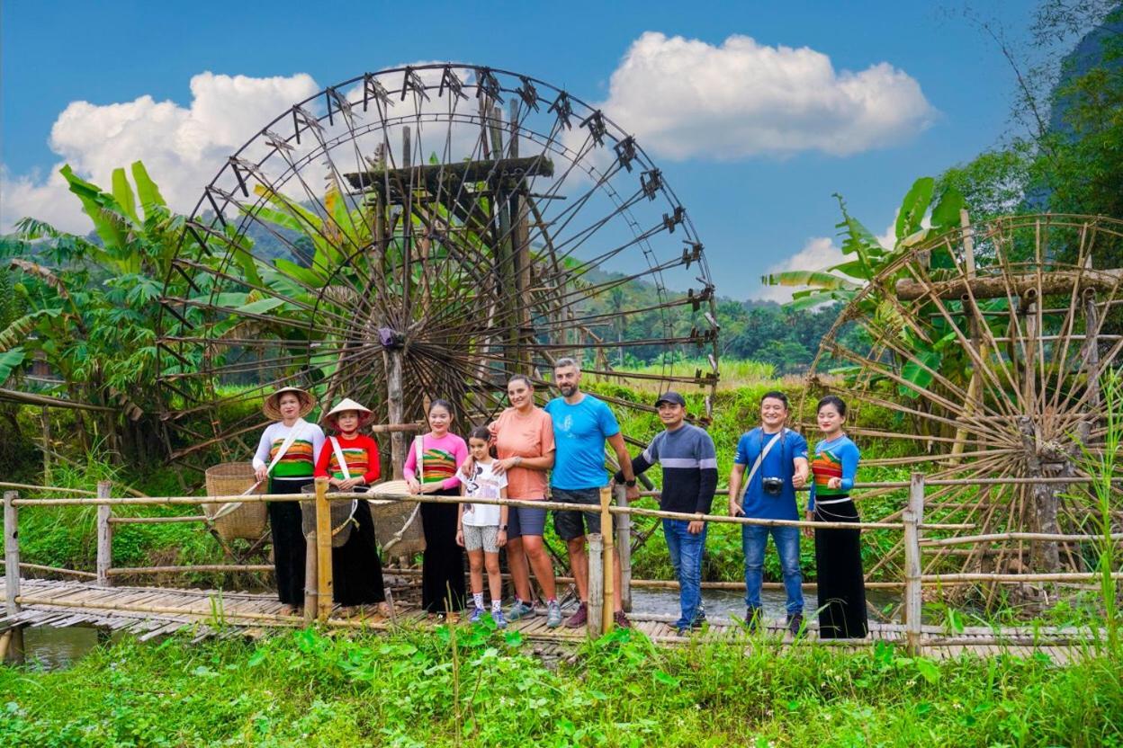 Oh Pu Luong Homestay Huong Ba Thuoc Esterno foto